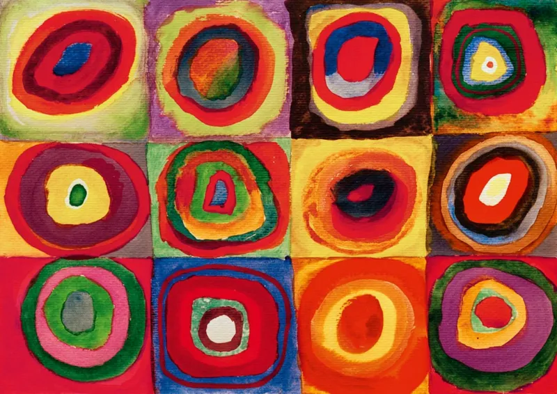 Kandinsky - Colour Study, 1913