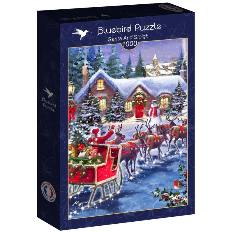 Santa And Sleigh