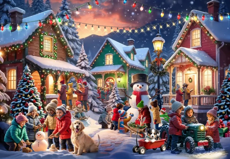 Weihnachten unter Nachbarn
