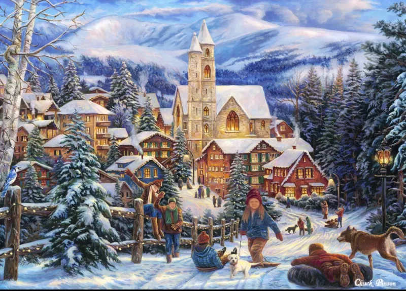 Chuck Pinson - Sledding To Town