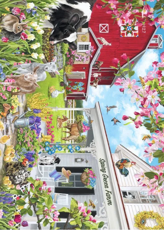 Spring Green farm