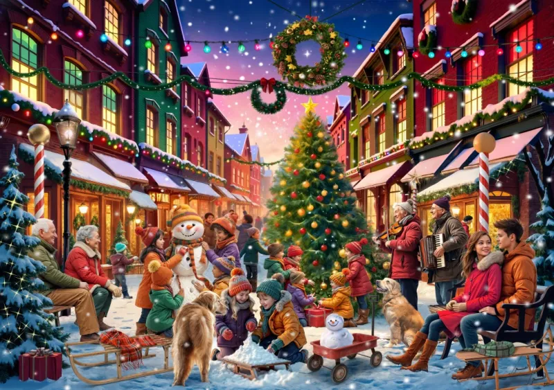 Weihnachtsstraße