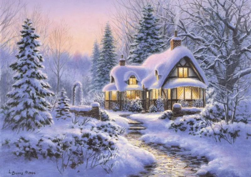 Winter's Blanket Wouldbie Cottage