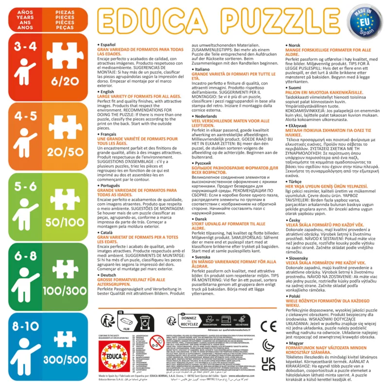 2 Puzzles - Girls of Europe and Girls of Asia