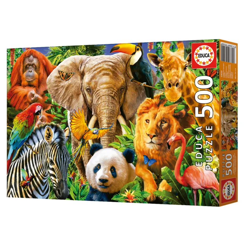 Wild Animal Collage