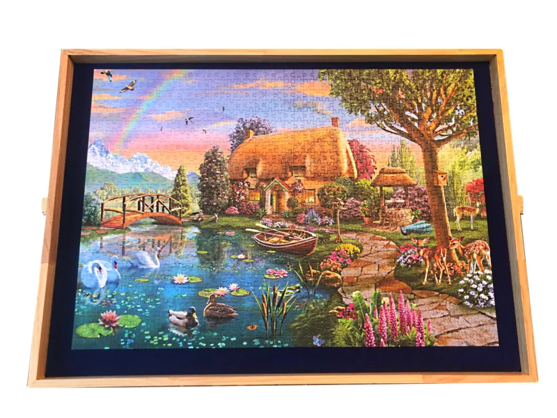 Luxe Puzzle Table - 100 bis 1000 Teile + 3 Sorting Boards
