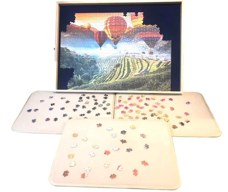 Luxe Puzzle Table - 100 bis 1000 Teile + 3 Sorting Boards