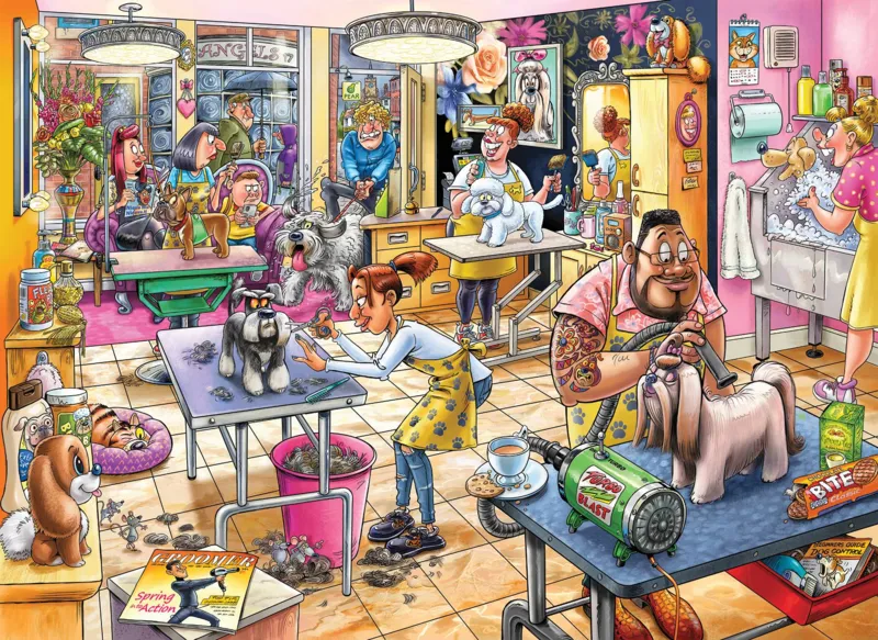 Wasgij Mystery 23 - Hundesalon Pfötchen