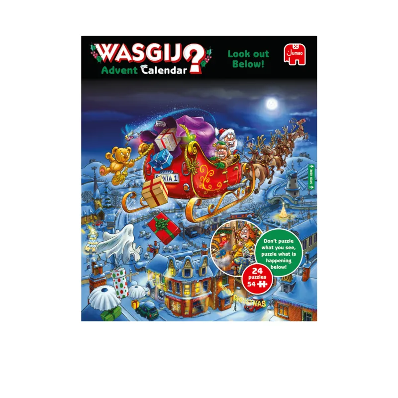 Wasgij - Adventskalender 2025 - Rentier-Raserei!
