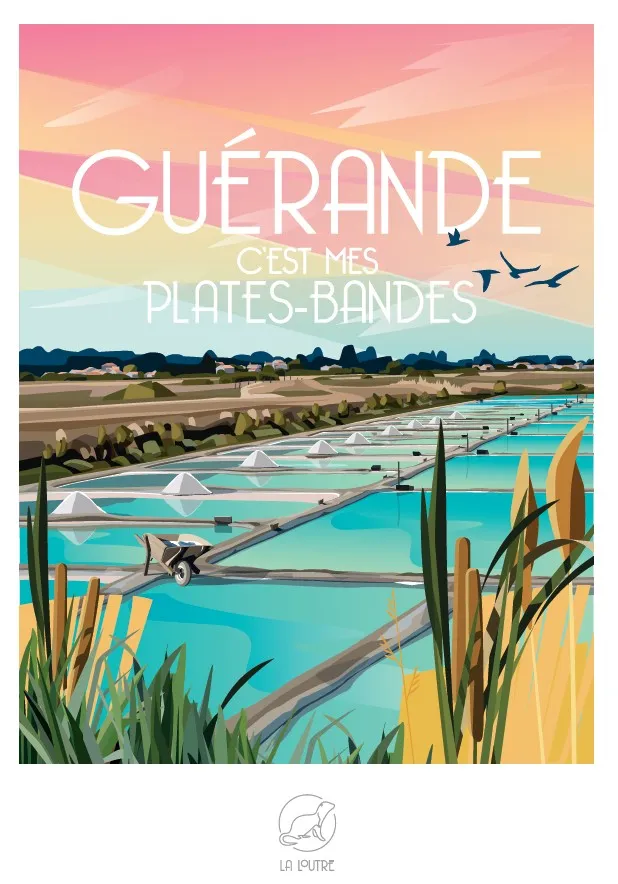 Minipuzzle 96 Teile - GUERANDE c'est mes Plates-Bandes