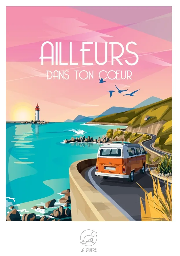Minipuzzle 96 Teile - AILLEURS dans ton Coeur
