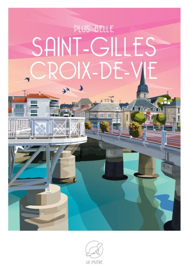 Minipuzzle 96 Teile - Plus Belle SAINT-GILLES CROIX-DE-VIE