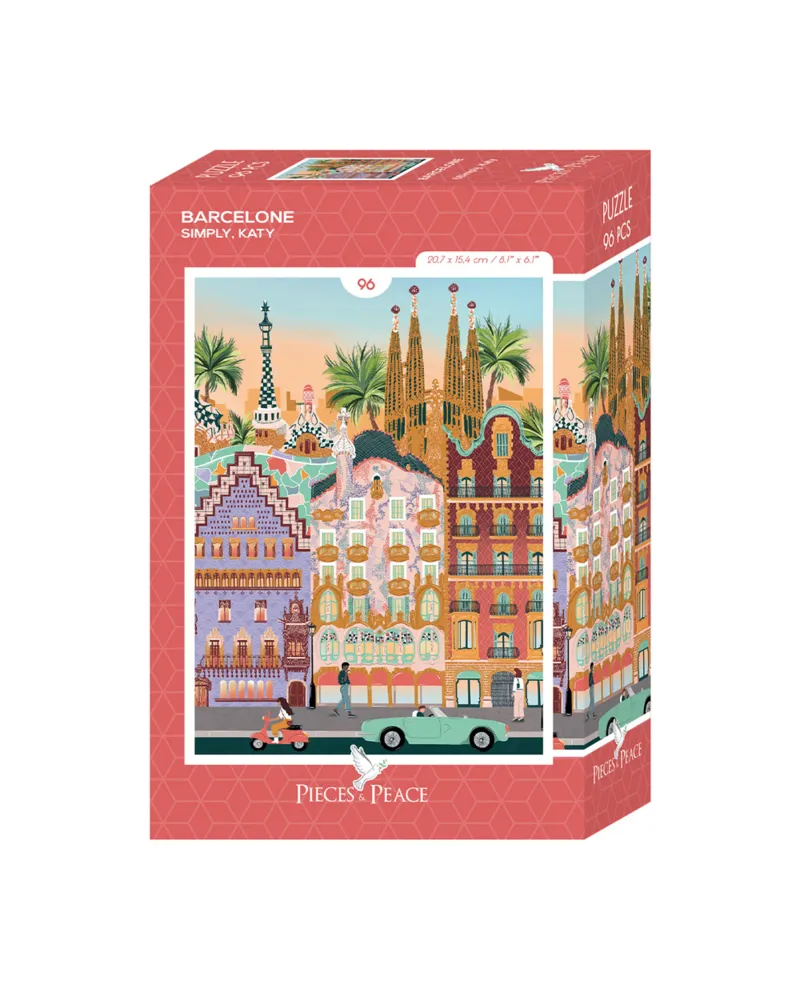 Mini Puzzle - Barcelone