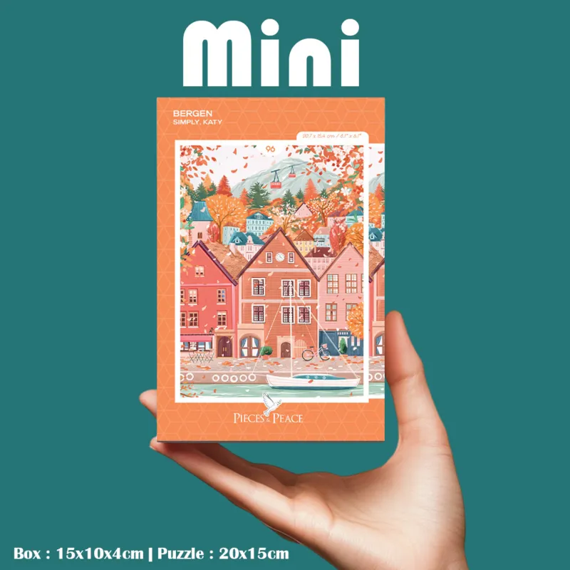 Mini Puzzle - Bergen