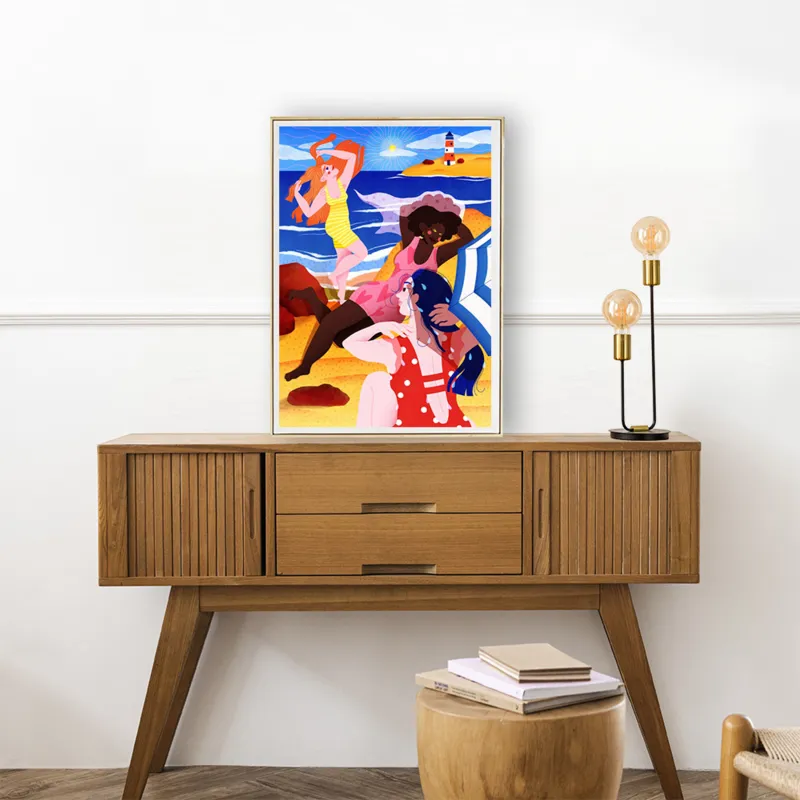 Baden wie Picasso