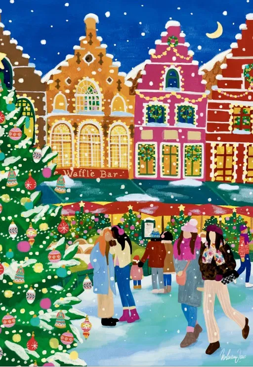 Weihnachtsmarkt in Brügge