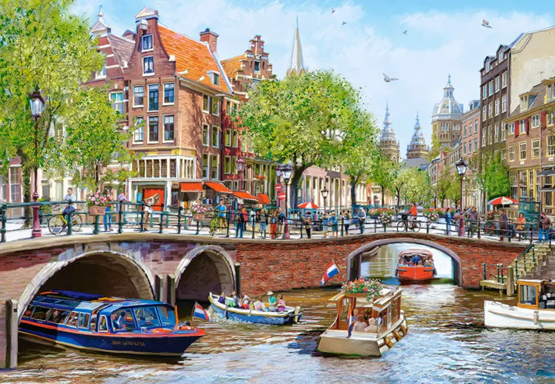 Grachten in Amsterdam
