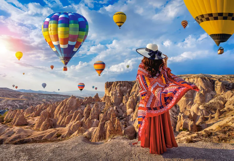 Admiration of colors