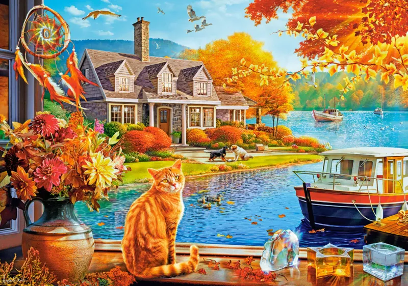 Herbstliche Aussicht