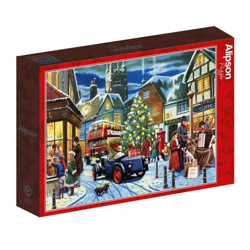 Weihnachtliche Straßen