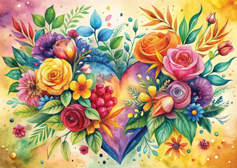 Blumenherz