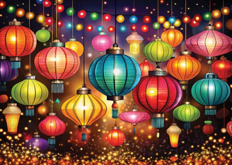 Bunte Lichter