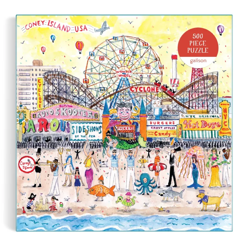Sommer im Vergnügungspark – 500-teiliges Puzzle