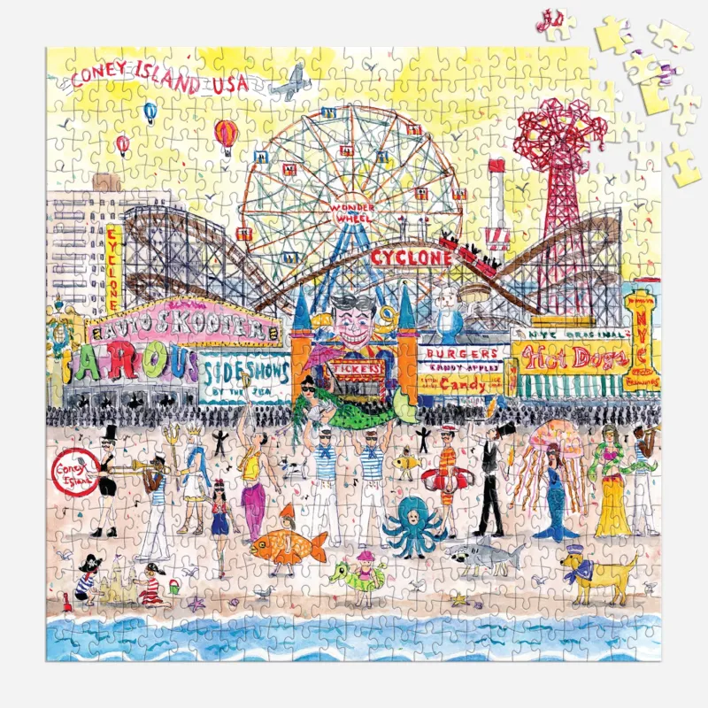 Sommer im Vergnügungspark – 500-teiliges Puzzle