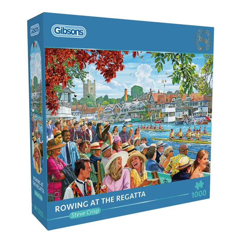 Rudern auf der Regatta