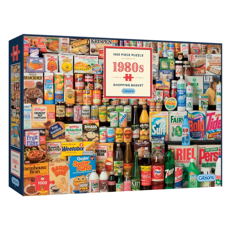 Puzzle 1000 Teile: 1980s Shopping
