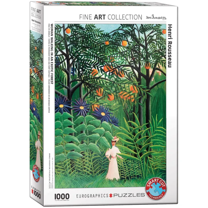 Woman in an Exotic Forest