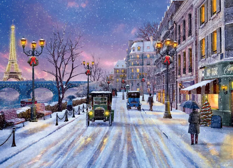 Dominic Davison: Weihnachten in Paris