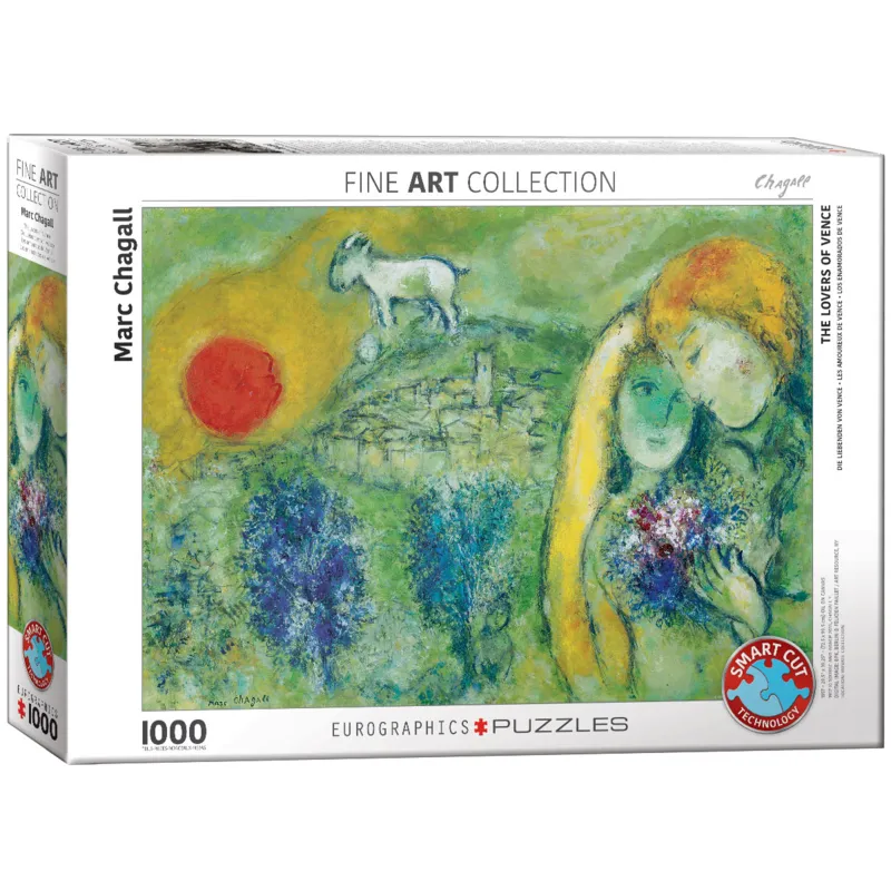 Marc Chagall - Liebende in Vence