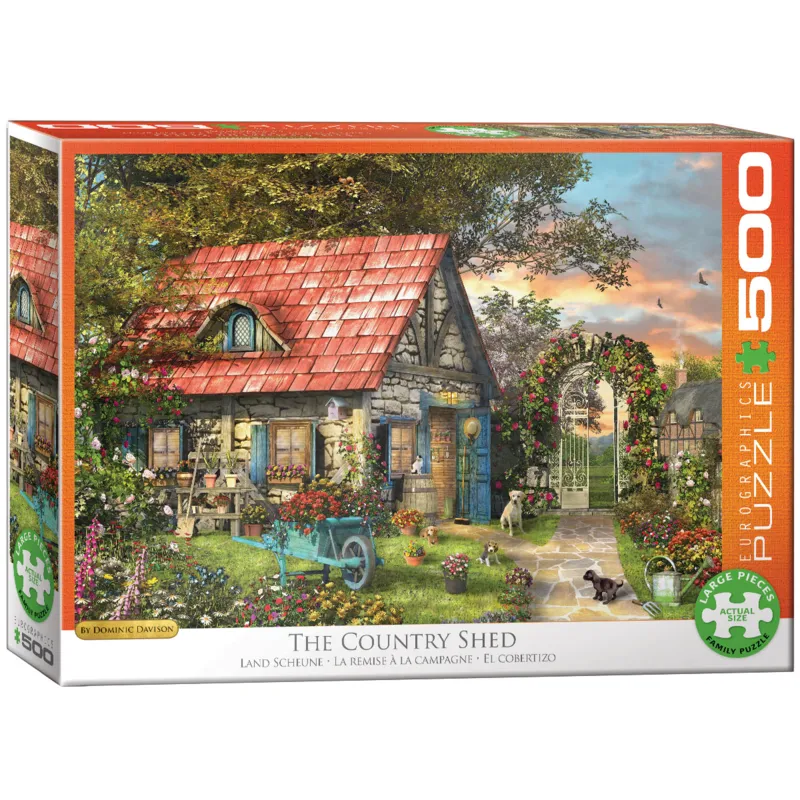XXL Teile - Family Puzzle: Dominic Davison - The Country Shed