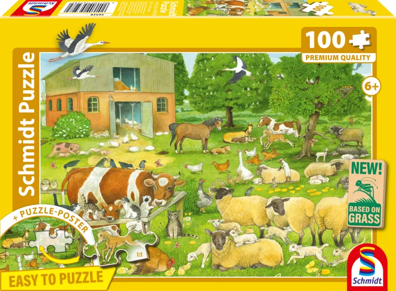 Tierkinder auf dem Bauernhof