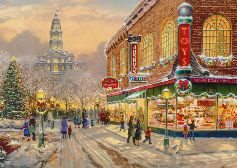 Thomas Kinkade - Ein Weihnachtswunsch