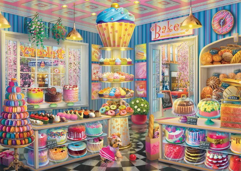 Bunte Bäckerei