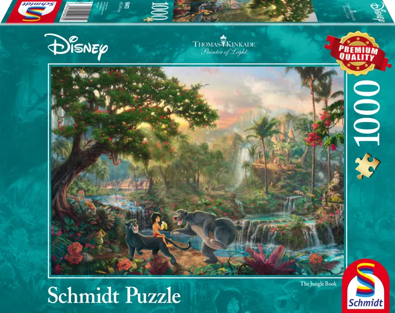 Thomas Kinkade - Disney - Dschungelbuch