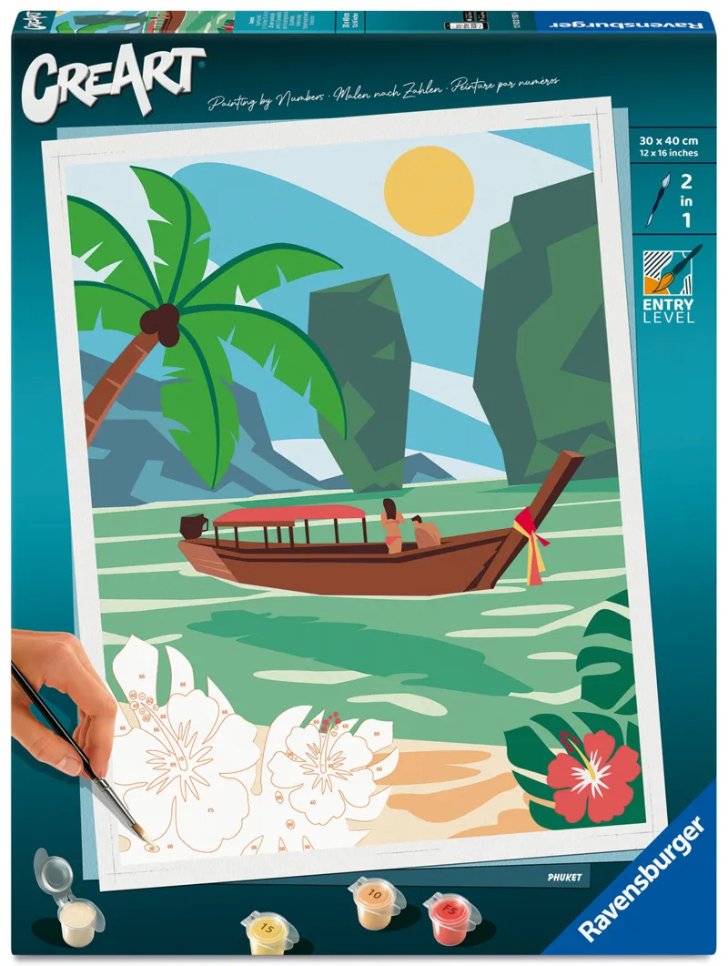 Malen nach Zahlen - CreArt - Phuket