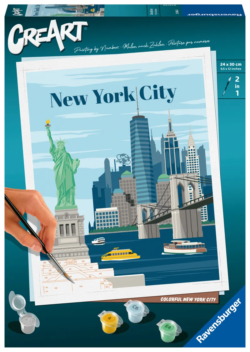 Malen nach Zahlen - CreArt - New York