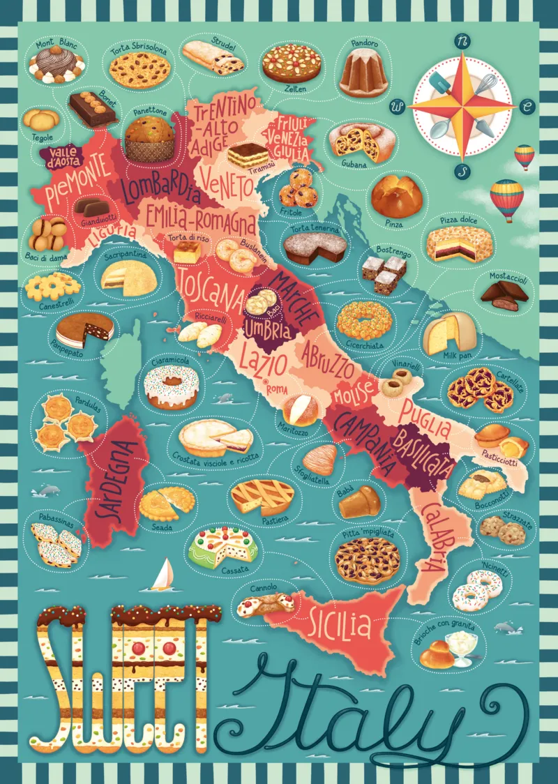 Desserts aus Italien