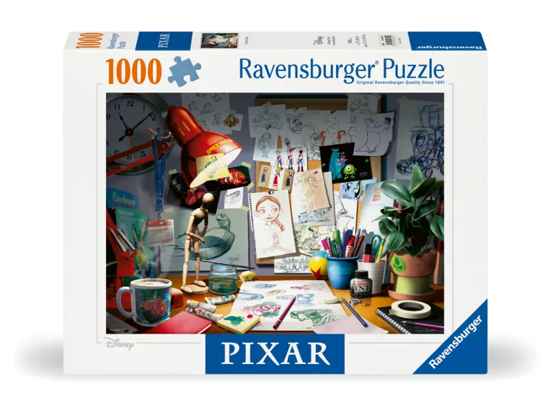 Der Arbeitsplatz des Künstlers - Disney Pixar