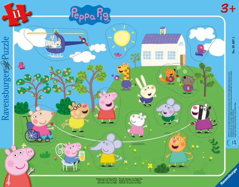 Seilspringen mit Peppa Wutz