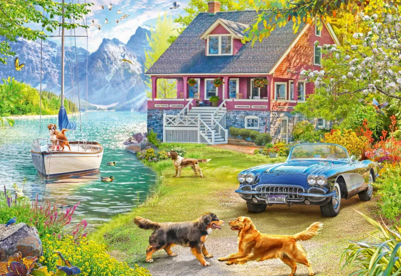Wellness & Puzzle - Sommerhaus am See
