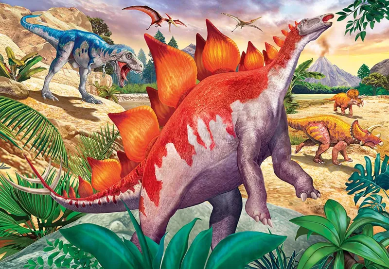 2 Puzzles - Dinosaurs