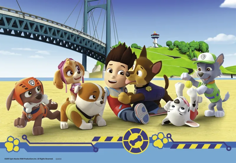 2 Puzzles - Paw Patrol