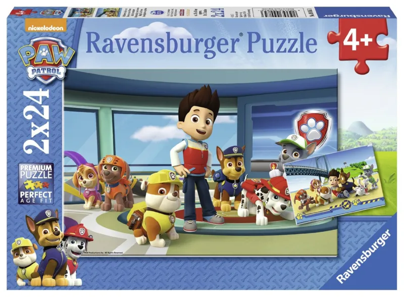 2 Puzzles - Paw Patrol