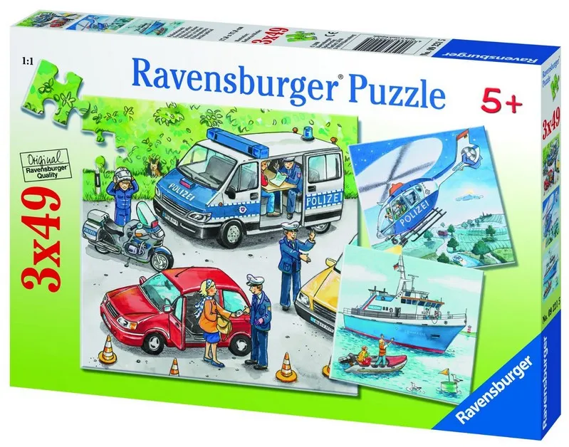 3 Puzzles - Polizeieinsatz