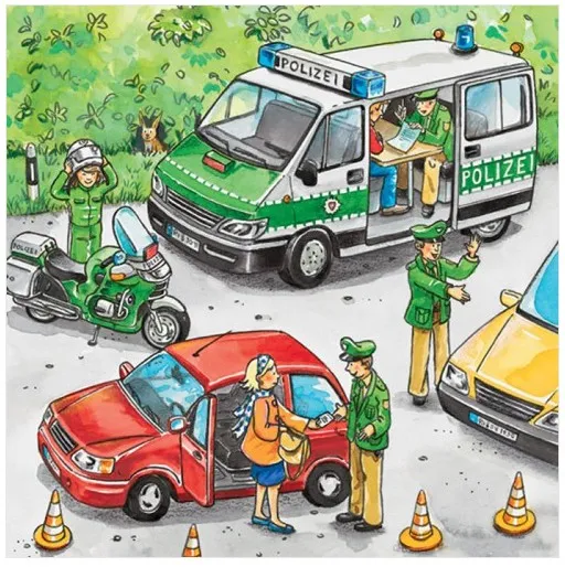 3 Puzzles - Polizeieinsatz