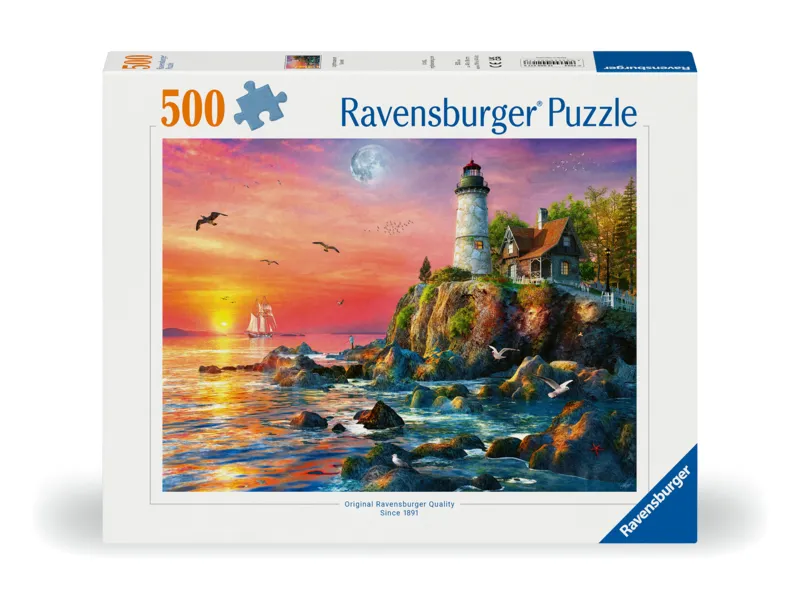 Lighthouse at Sunset